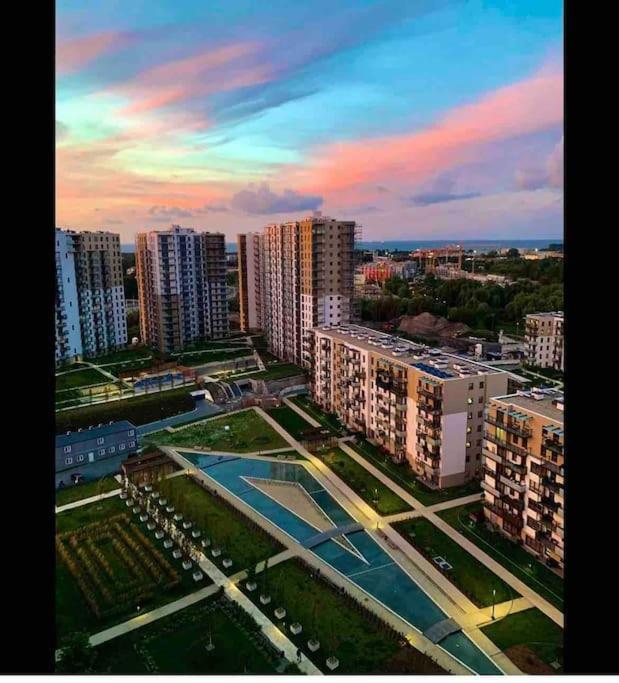 Urocze Kondominium Z Widokiem Na Morze Gdansk Exterior foto